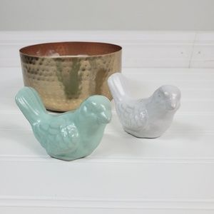 Farmhouse Style Bird Salt and Pepper Shakers